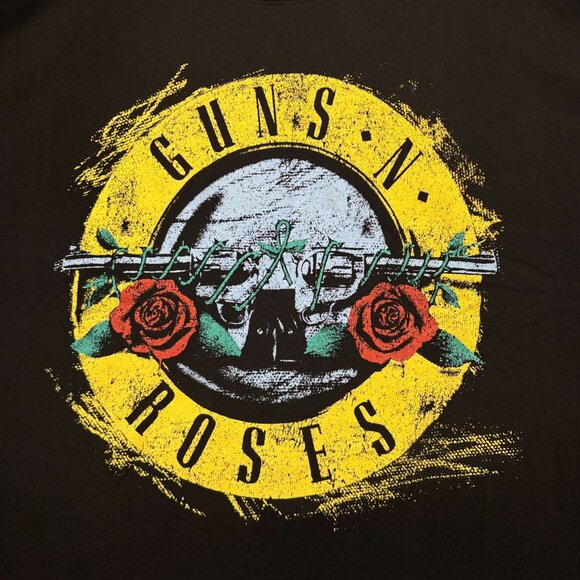 Guns N’ Roses Bad Obsession Rock Band Tee One Size - Picture 2 of 4